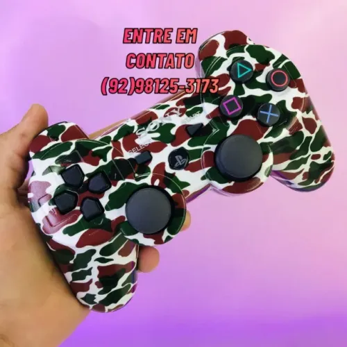 Controle Sem Fio De PS3 Sem Fio - Entrega das 9 até 22hrs