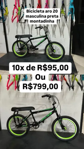Bicicleta aro 20 montadinha