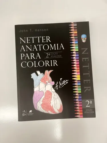 Netter Anatomia para Colorir - 2ª Edição Atualizada