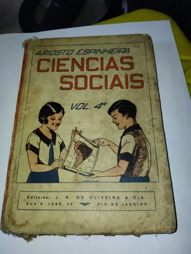 Livro Ciências Sociais - Vol. 4° - Ariosto Espinheira