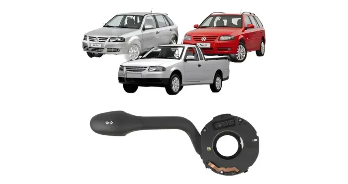 Chave de Seta Luz para o Volkswagen Gol Parati G3 G4 Saveiro Voyage 2000 até 2014