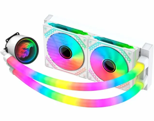 Water Cooler Bifrost infinite WHITE -ARGB+ ENTREGA GRÁTIS + 1 ANO DE GARANTIA E EM ATÉ 12X