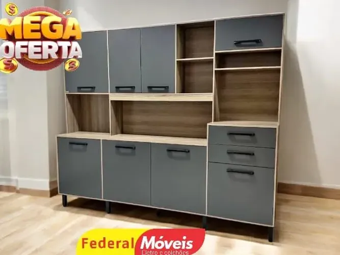 Armário de Cozinha 8 portas mega promoção