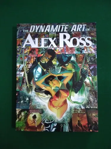 The DYNAMITE ART of ALEX ROSS em inglês 