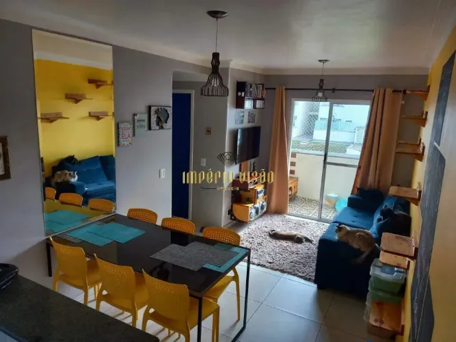 Apartamento com 2 Dormitórios e com sacada, no Residencial Vila Ceres, Vila Cintra , Mogi