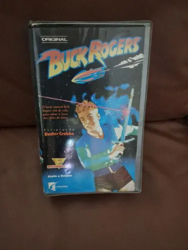 VHS duplo Buck Rogers - Filme Clássico