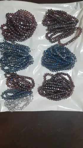20 Pulseiras  contas de cristal pra revenda