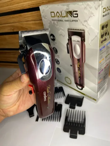 Máquina de Cortar Cabelo Sem Fio Profissional  DALING DL-1173 an4