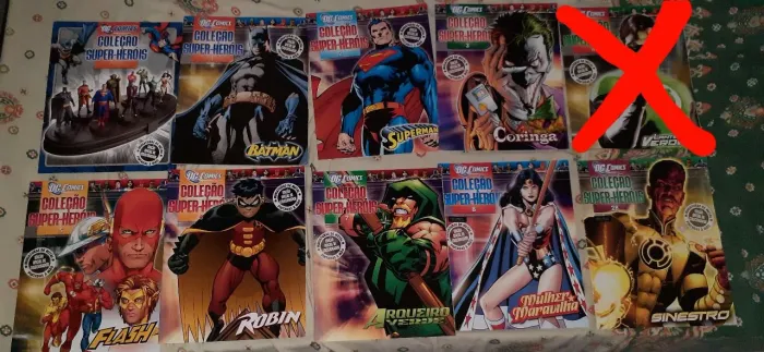Coleção Revistas Super-Heróis DC Comics
