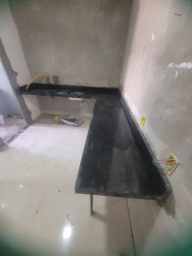 Bancada de Granito no verde Ubatuba para Cozinha