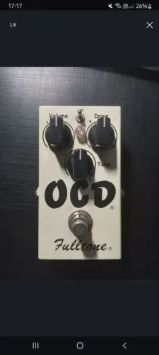 Pedal de Overdrive OCD Fulltone v1.7 ORIGINAL
