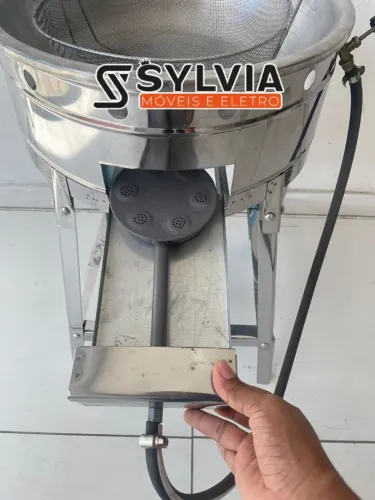 Tacho a gás inox 