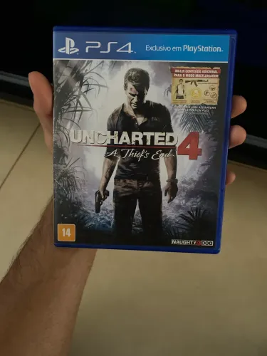 UNCHARTED 4 ps4 ps5 jogo