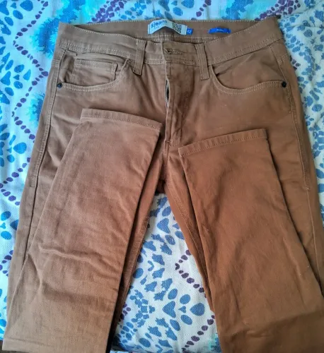 Calça marrom Skinny