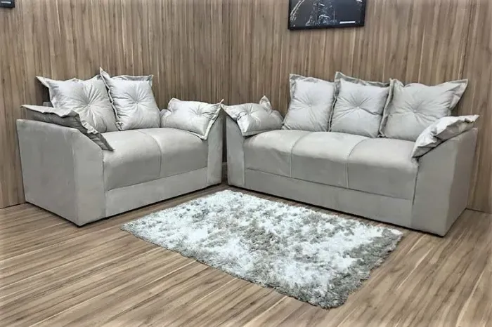 SOFÁS DOIS E TRÊS LUGARES SUPER CONFORTO SURPREENDA-SE!! 626SR6
