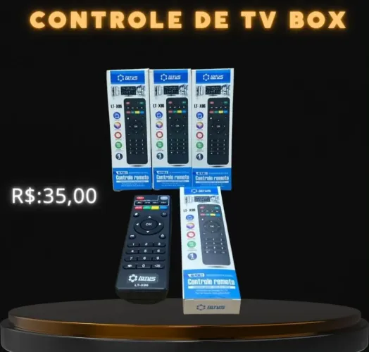 Controle Remoto para TV Box universal- R$35,00
