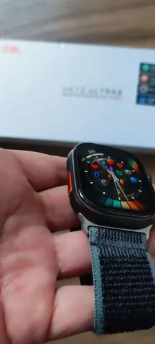 Smartwatch ultra preto novo