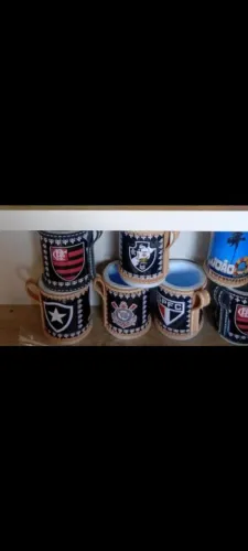 Canecas de times para cerveja de futebol personalizadas