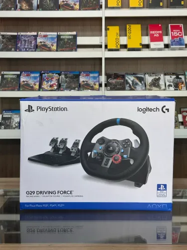 Volante Gamer G29 Logitech PS4/PS5 Novo Loja Física 12x Sem Juros