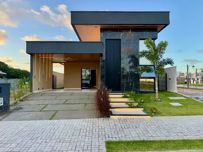 Casa no Reserva Terra Brasilis com 03 suítes, Eusébio.