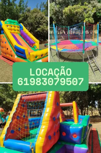 Locação Pula pula inflável, Futebol de sabão e muito mas ..