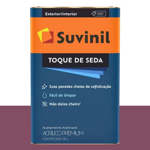 Tinta Acrílica Acetinada Suvinil Açaí 16 L