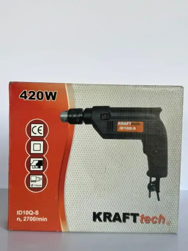 Furadeira Kraft Tech 420W