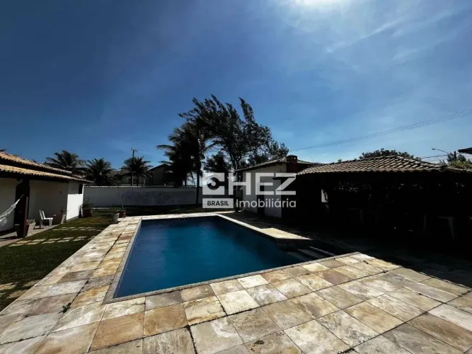 Casa com Piscina, 4 Quartos à venda, 294 m² por R$ 1.500.000 - Foguete - Cabo Frio/RJ