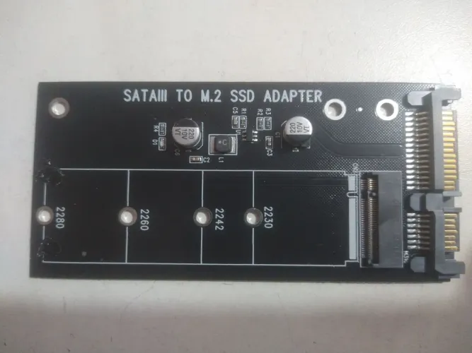 Adaptador e leitor de M2 SSD