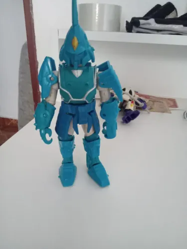 Boneco Samurai warrior vintage