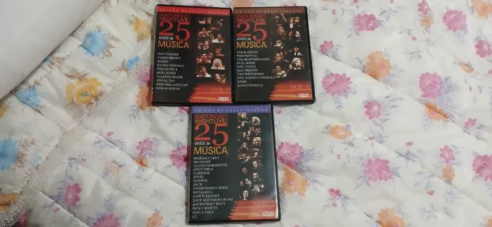 Kit 3 DVD coleção Saturday Night Live - SNL Especial 25 anos
