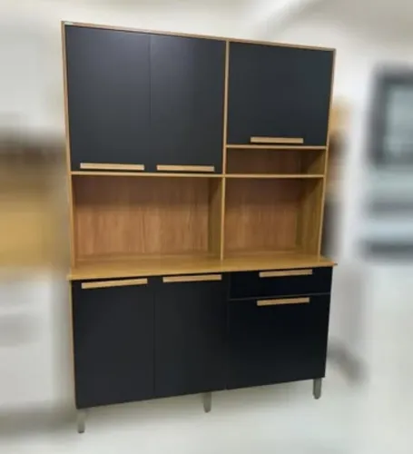 Armário de Cozinha New Siena 6 Portas Sallêto