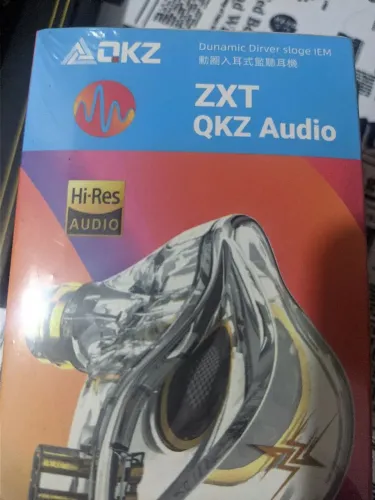 Fones de Ouvido QKZ ZXT - Hi-Res Audio