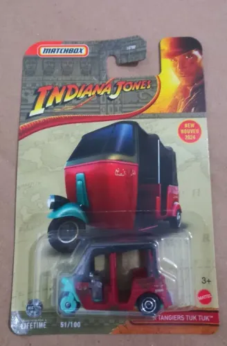 Miniatura Matchbox TUK TUK - Indiana Jones... 1/64