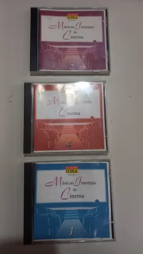 Coleção Músicas Imortais do Cinema - CDs Volumes: 1,3,4