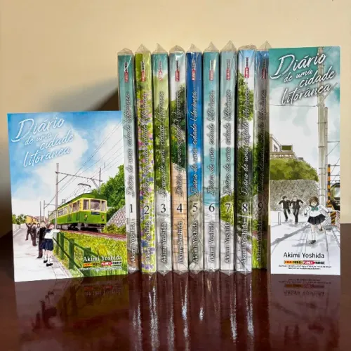 Diário de uma cidade litorânea - completo 9 volumes