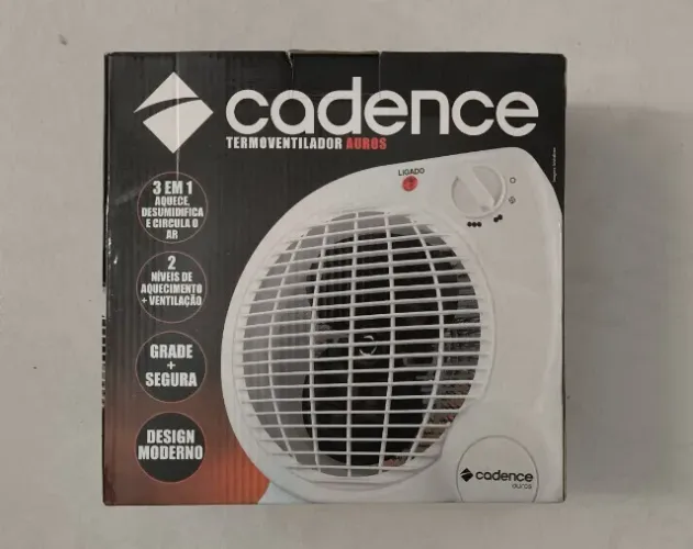 Termoventilador Cadence Auros 3 em 1 - Aquece, Desumidifica e Ventila