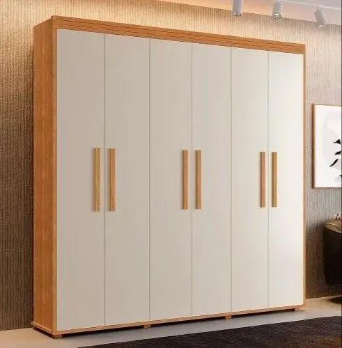 Guarda Roupa Casal 6 Portas 2 Gavetas 100% MDF Varios modelos