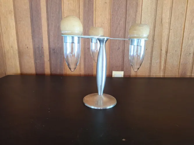 Suporte de Mesa para 3 Velas