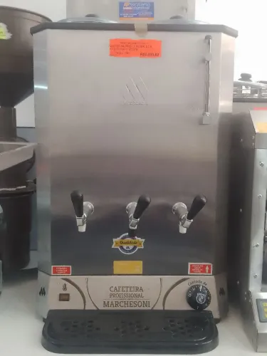 Cafeteira Profissional Marchesoni 2 Reservatório 6 litros MARCHESINI - NOVAs