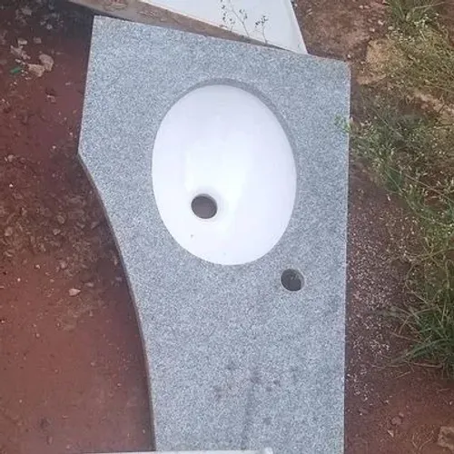 Lavatório p/ Banheiro - Cinza