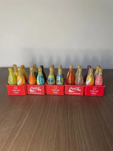 Miniaturas Coca-Cola Atenas 2004 Colecionáveis