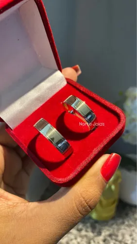 Alianças de Moeda Antiga 6mm