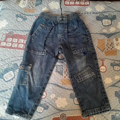 Lote calça jeans menino
