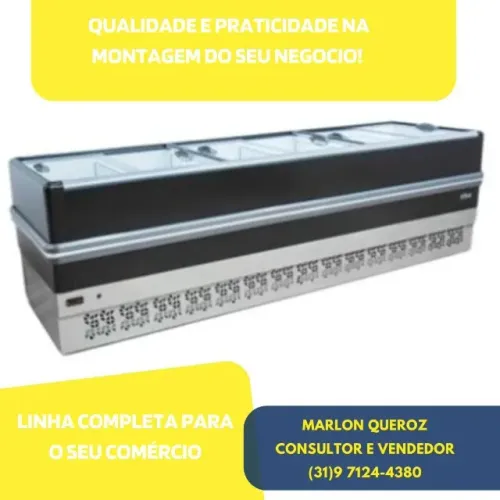 Ilha de Refrigerados 3M Polar 220v Nova