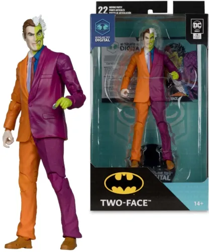 Two-face Silver Age Duas-caras Mcfarlane Toys - Lacrado
