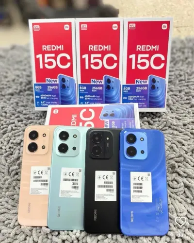 REDMI 15C 256GB 08GB RAM GLOBAL NOVO LACRADO ORIGINAL