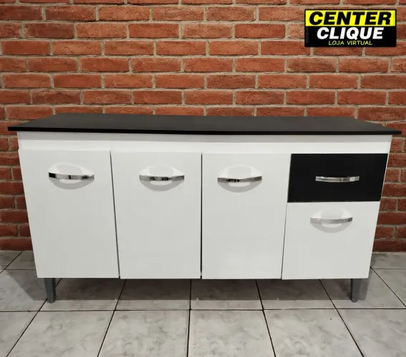 Balcão Grande Semi Novo 150x51: Retirar no Aero Rancho!