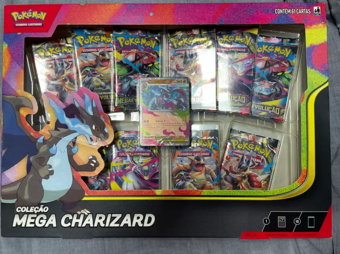 Pokémon- coleção Mega Charizard X