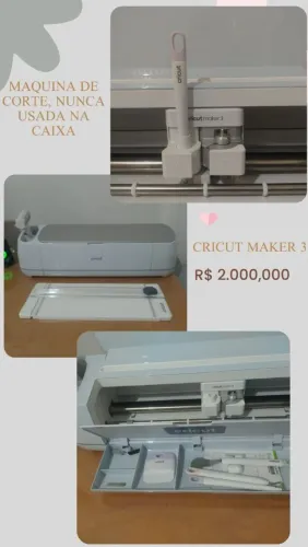 Cricut Maker 3 nova - na caixa